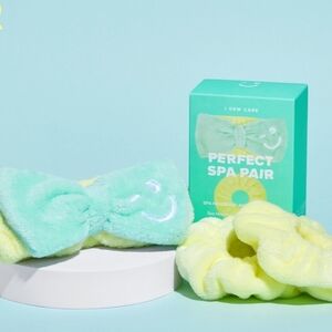 I Dew Care Perfect Spa Pair Headband and Scrunchie Set New